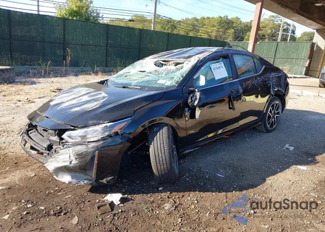 2024 Nissan Sentra Sr Xtronic Cvt из США, поврежденный, VIN 3N1AB8DV7RY316519